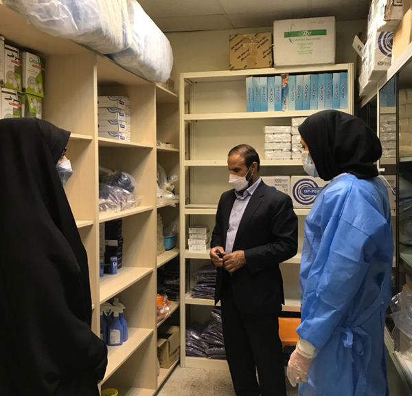 بازدید دکتر امینی بازرس سازمان 8