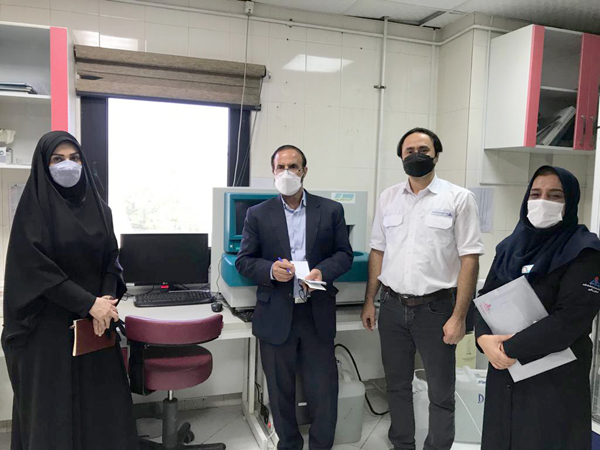 بازدید دکتر امینی بازرس سازمان 11