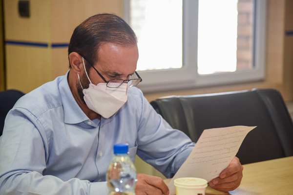 بازدید دکتر امینی بازرس سازمان 2