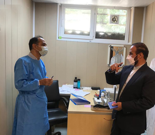 بازدید بازرسی ازد دفتر نظارت بر درمان بوشهر  4