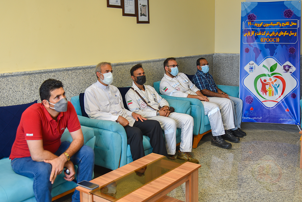 تزریق واکسن کارکنان سکوها 10