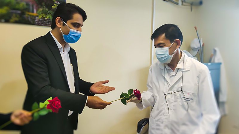 تقدیر روز پزشک - خارگ 2