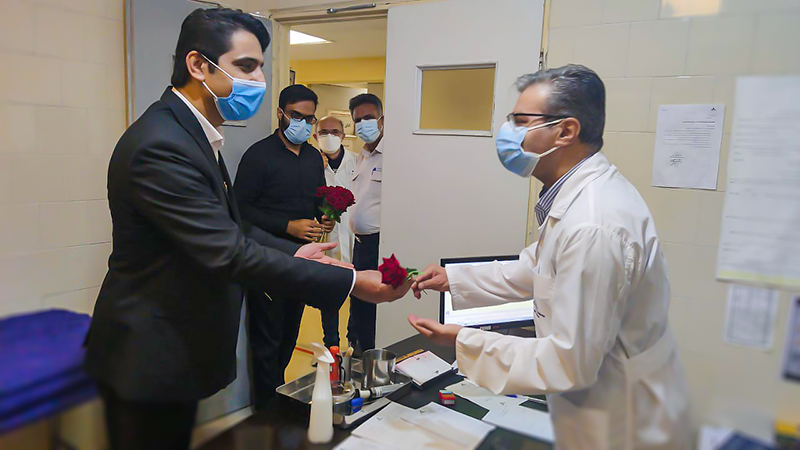 تقدیر روز پزشک - خارگ 4