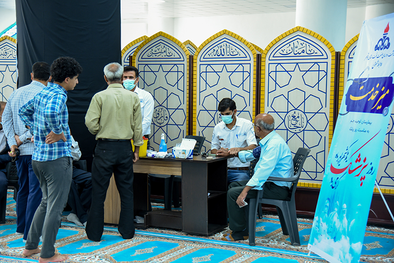 میز خدمت بیمارستان توحید جم 10