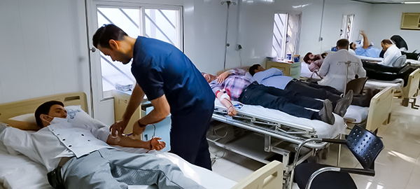 اهدای خون منطقه ویژه 3