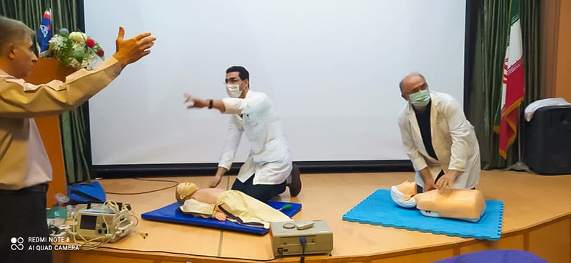 24- کارگاه احیای قلبی ریوی بیمارستان خارگ 3