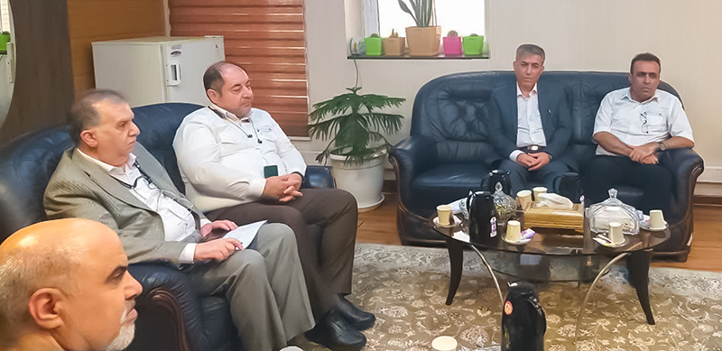 28- جلسه دکتر گران پی با پایانه نفتی خارگ 1