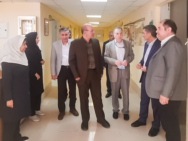 بازدید دکتر جزایری 1