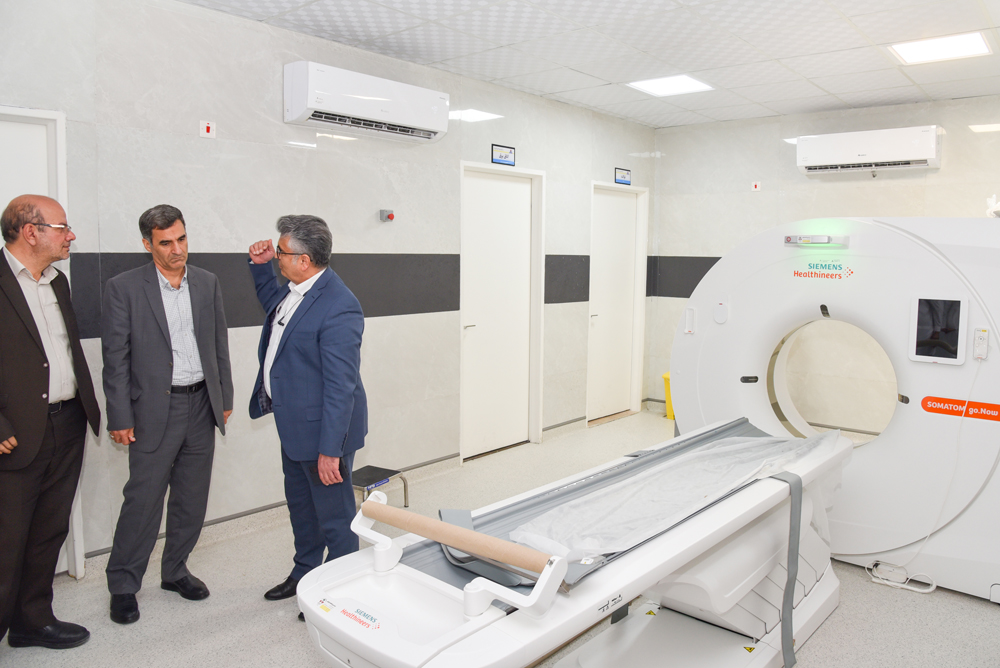 بازدید مدیر عامل سازمان از بیمارستان  17