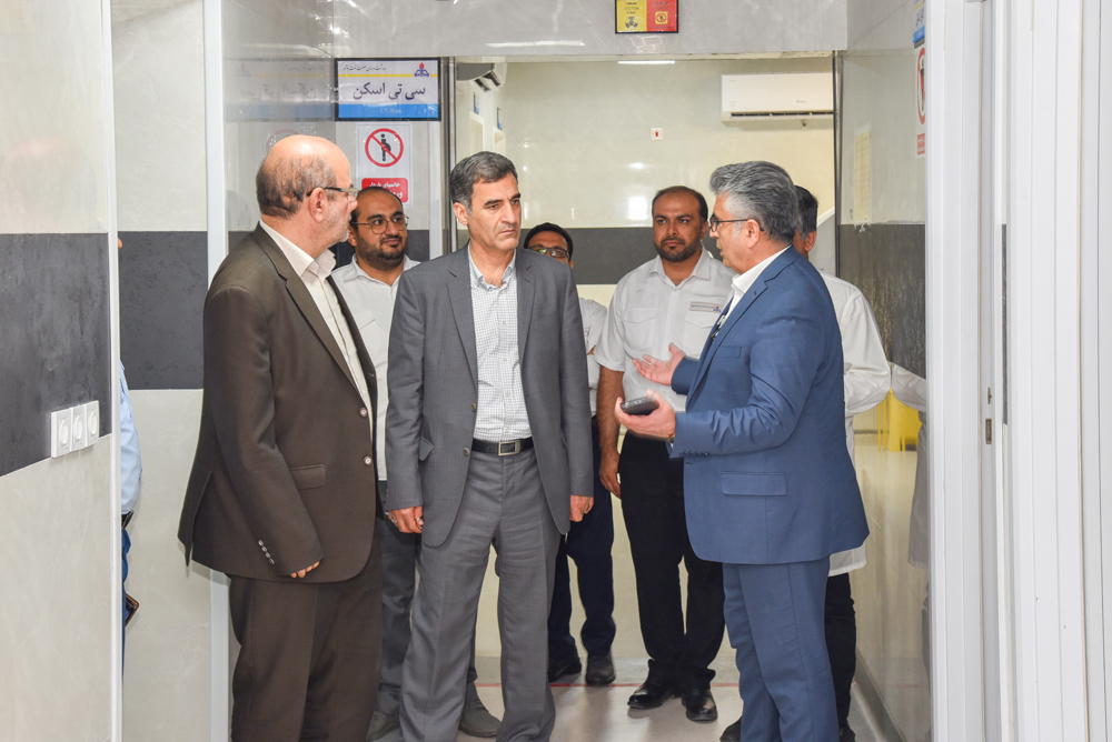 بازدید مدیر عامل سازمان از بیمارستان  18