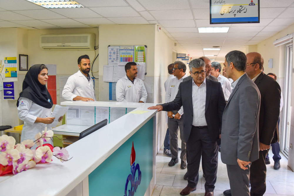 بازدید مدیر عامل سازمان از بیمارستان  36