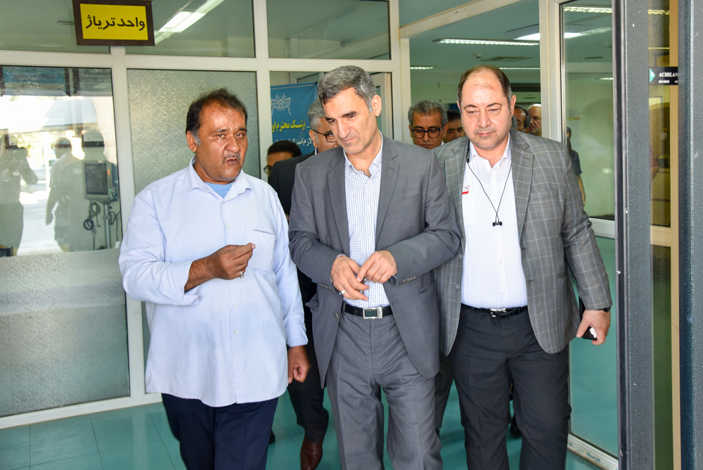 بازدید مدیر عامل سازمان از بیمارستان  47