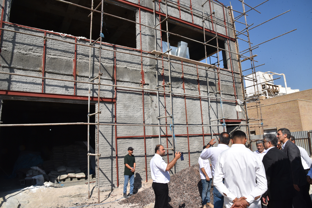 بازدید مدیر عامل سازمان از بیمارستان  49