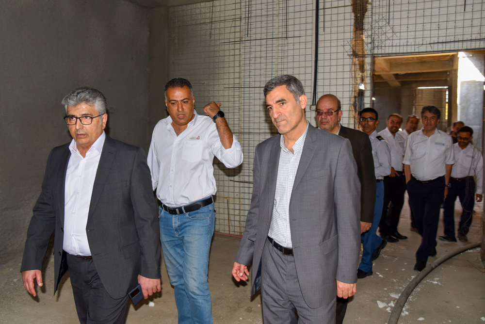 بازدید مدیر عامل سازمان از بیمارستان  52