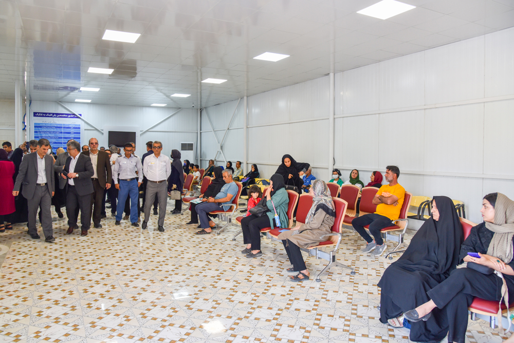 بازدید مدیر عامل سازمان از بیمارستان  59