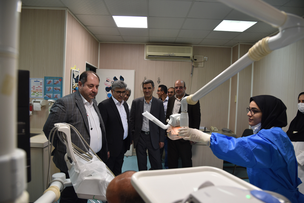 بازدید مدیر عامل سازمان از بیمارستان  62