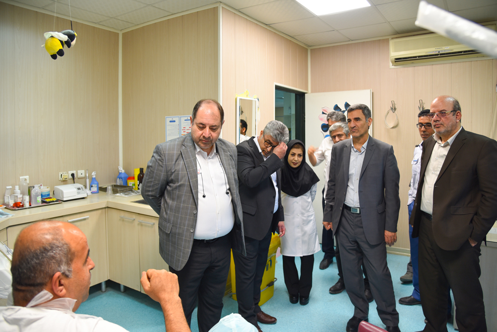 بازدید مدیر عامل سازمان از بیمارستان  64