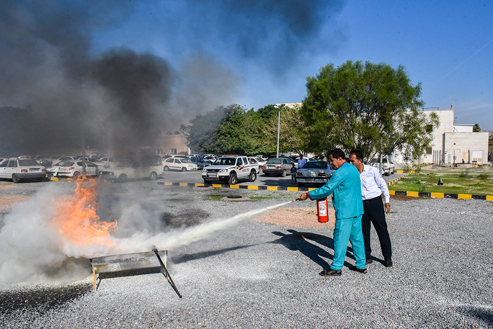 کارگاه اطفای حریق 2