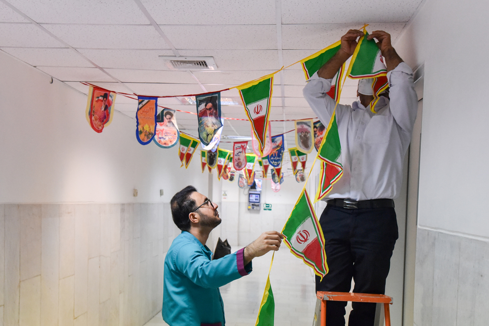 آذین بندی دهه فجر 9