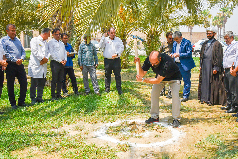 کلنگ ساخت سالن ورزشی چندمنظوره  2