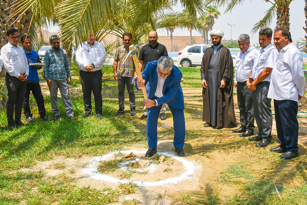 کلنگ ساخت سالن ورزشی چندمنظوره  3