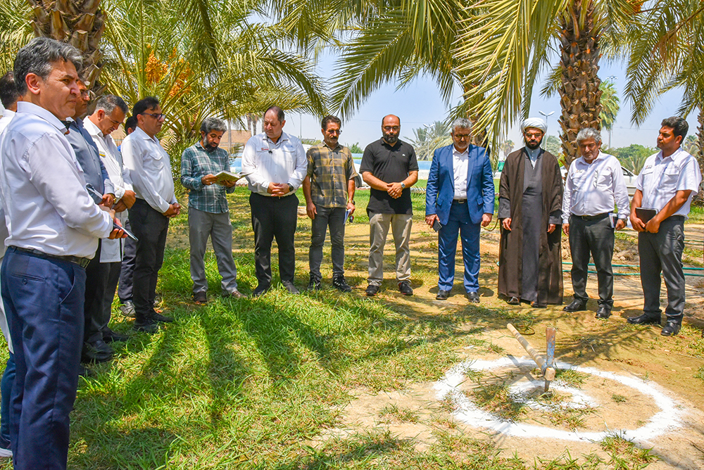 کلنگ ساخت سالن ورزشی چندمنظوره  8