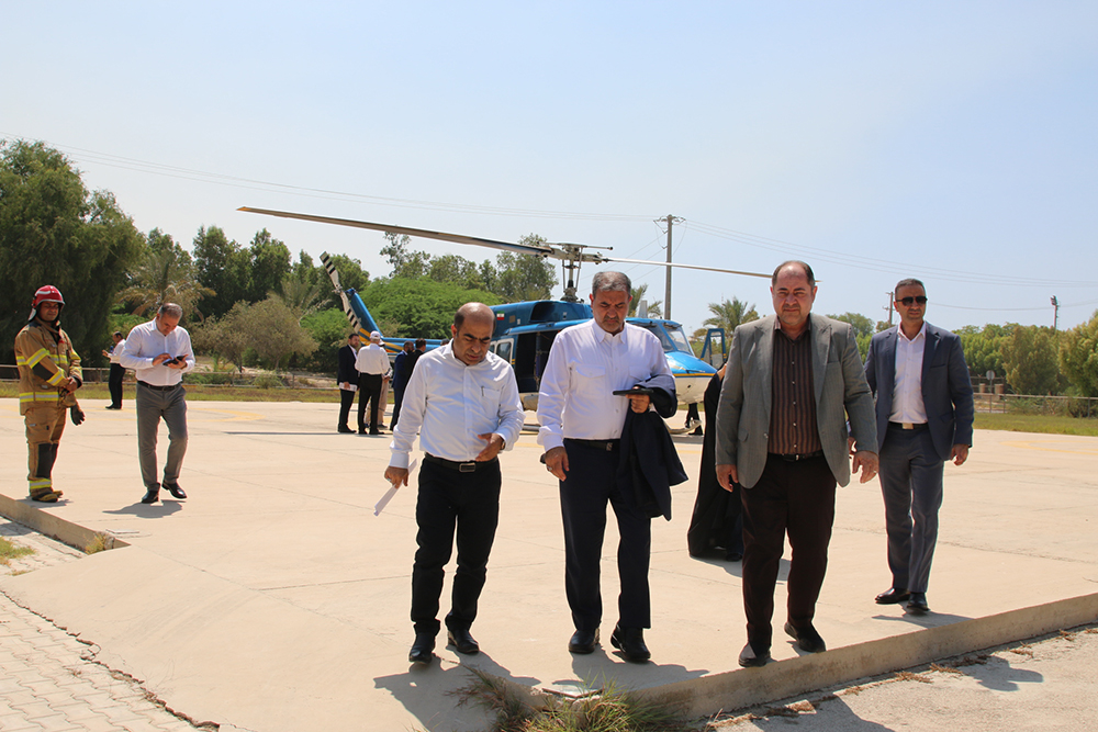 28- انعقاد قرارداد تأمین بالگرد آمبولانس در منطقه ویژه اقتصادی پارس 2