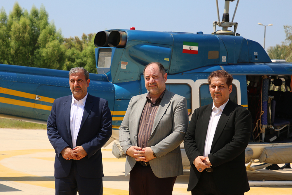 28- انعقاد قرارداد تأمین بالگرد آمبولانس در منطقه ویژه اقتصادی پارس 5