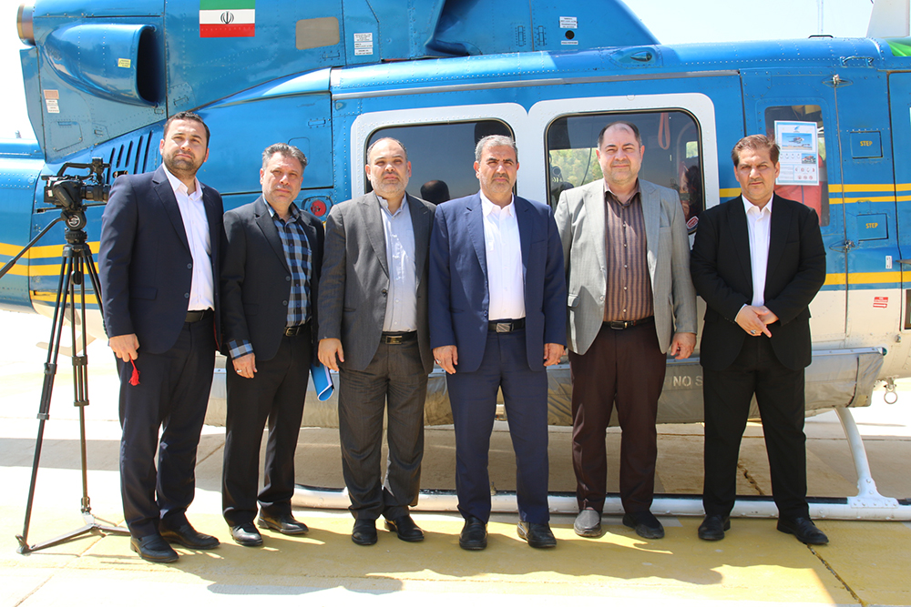 28- انعقاد قرارداد تأمین بالگرد آمبولانس در منطقه ویژه اقتصادی پارس 6