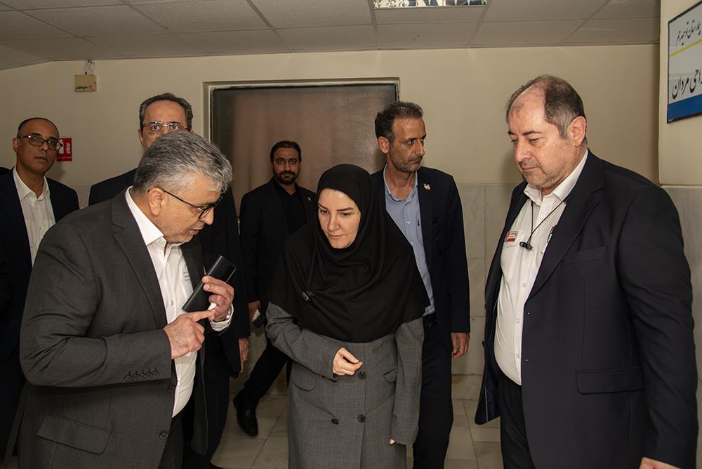 بازدید معاون وزیر خانم خزایی مرداد ماه 1404 5