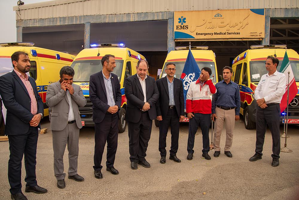 رونمایی از آمبولانس ها 3