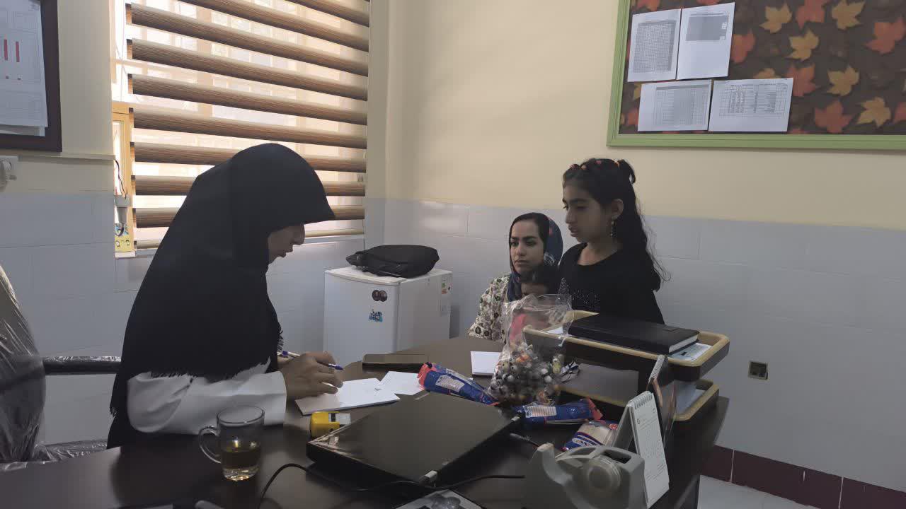 ارائه خدمات رایگان پزشکی در اردوی جهادی روستای سر چشمه