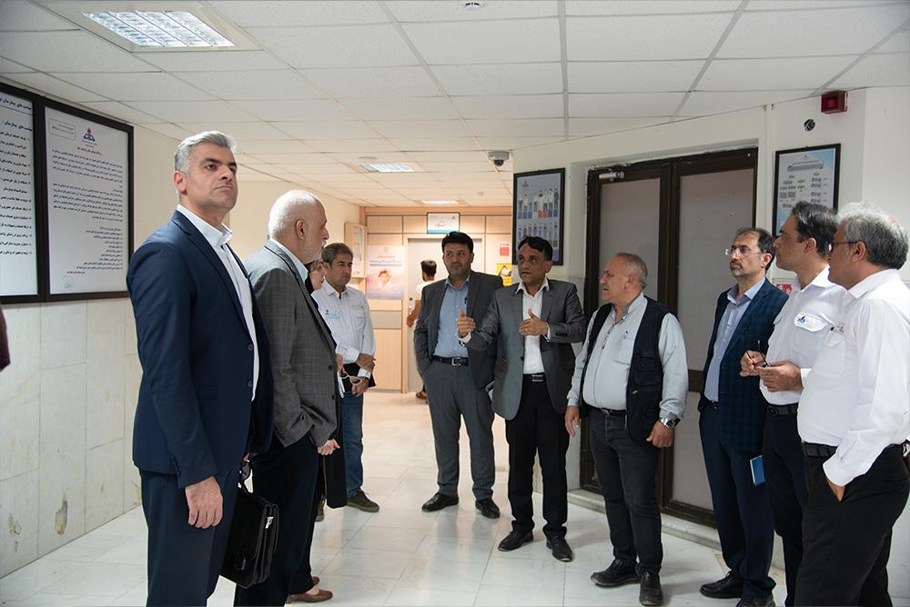 بازدید مسئولان ارشد بهداشت و سلامت صنعت نفت از ظرفیت‌های درمانی بوشهر