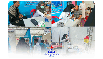 حضور بهداشت و درمان صنعت نفت استان بوشهر در خدمت‌رسانی به زائران اربعین حسینی