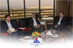 دیدار سرپرست بهداشت و درمان صنعت نفت استان بوشهر با مدیر عامل مجتمع گاز پارس جنوبی