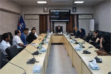 بررسی چالش‌های اداری کارکنان بهداشت و درمان صنعت نفت بوشهر با حضور رئیس امور اداری سازمان