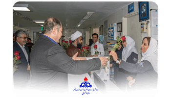 روز قدردانی از سپیدپوشان سلامت در بیمارستان توحید جم